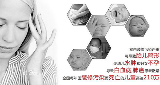 室內空氣污染對孕婦會造成哪些傷害？新房除甲醛怎么做？