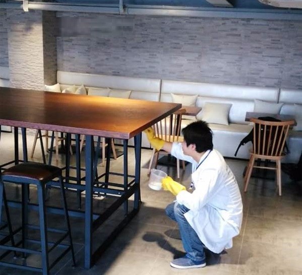 上海市徐家匯赤兔咖啡店【室內空氣甲醛治理】